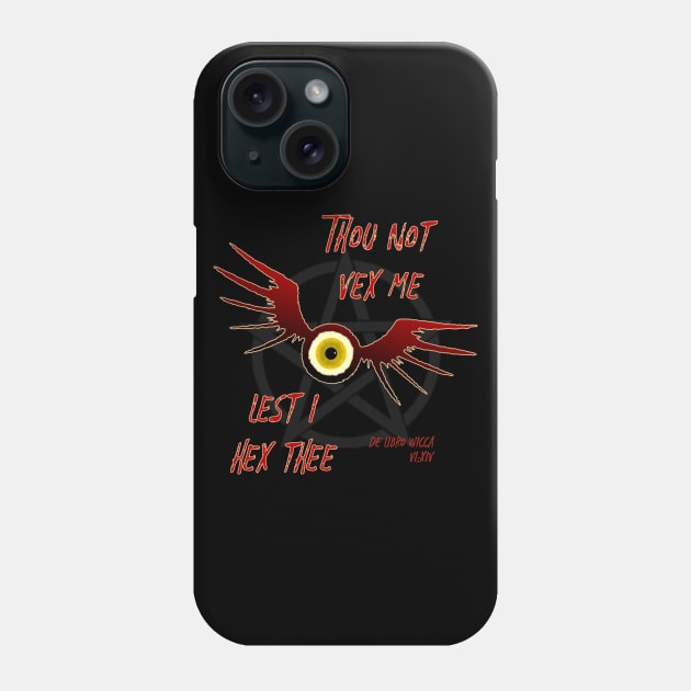 Vex Hex Wicca FX Phone Case by Sifs Store