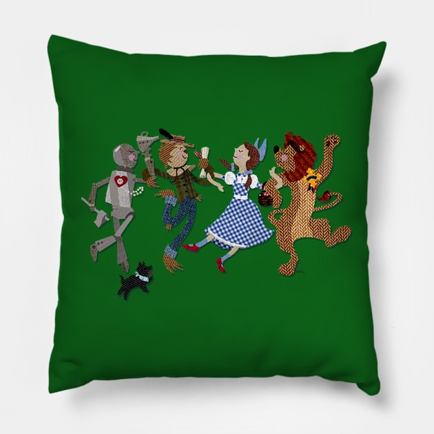 On Their Way! Pillow by CKline