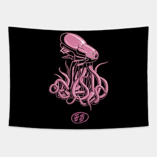 Octopus Robot Tapestry