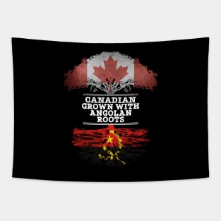 Canadian Grown With Angolan Roots - Gift for Angolan With Roots From Angola Tapestry