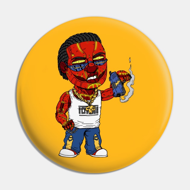 Thug Bot Pin by jonathanmor