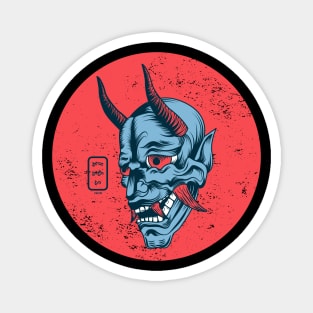 Hannya Floating Mask Magnet