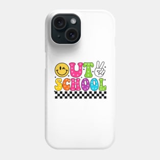 Peace Out School, Graduation, Last Day of School, End of School Phone Case