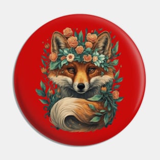 Cute floral fox gift ideas, fox gift ideas , fox kids tee, fox kids hoodie, fox tshirts Pin