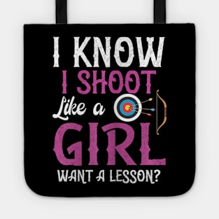 Funny Archery Hunting Shirt Women Girls Teens Mom Gift Tee Tote