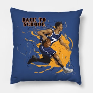 Back to school basketball Pillow