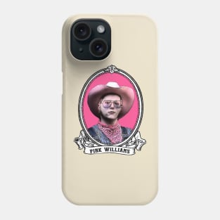 Pink Williams Framed Portrait Phone Case