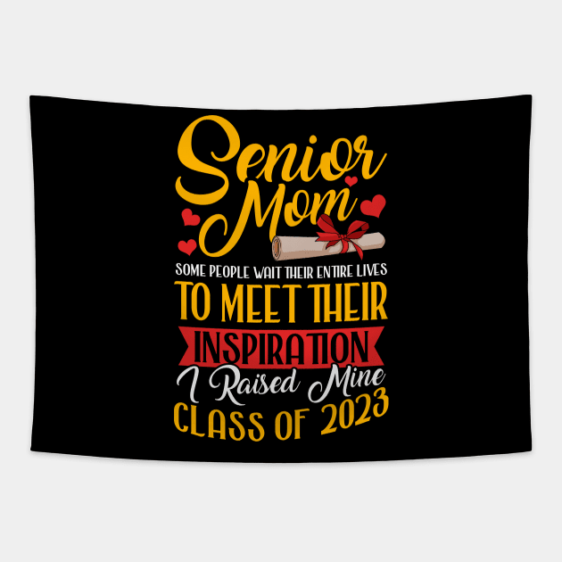 Senior Mom. Senior 2023. Class of 2023 Graduate. Tapestry by KsuAnn