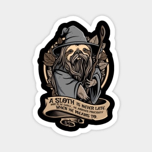 Sloth the Grey v2 Magnet