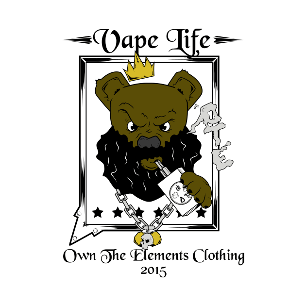 OTE vaping bar color by OwnTheElementsClothing