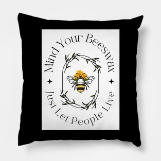 Mind Your Beeswax Pillow