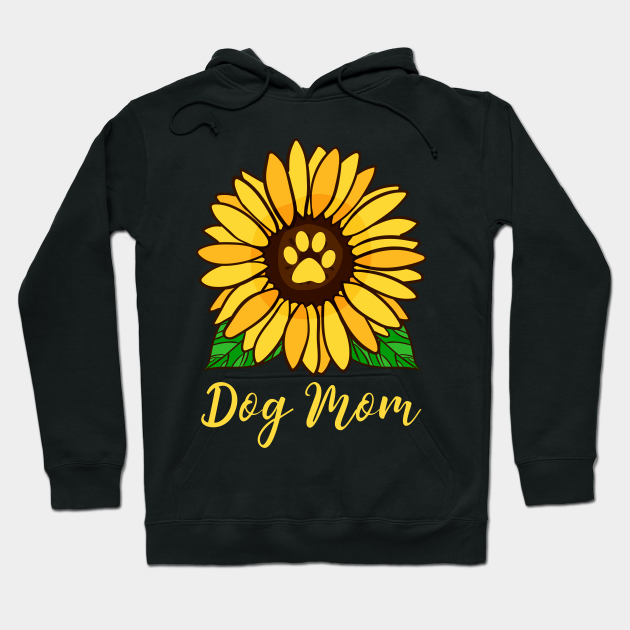 dog mom sunflower sweatshirt