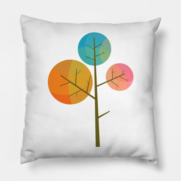 Tree Pillow by volkandalyan