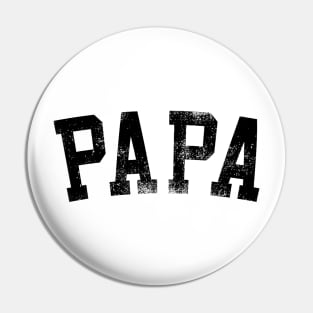 Papa Classic Bold Font Pin