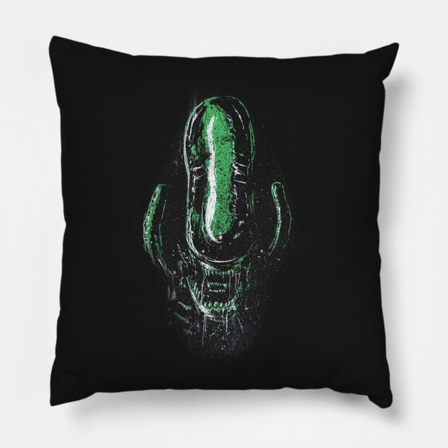 Alien Pillow by DEADBUNNEH