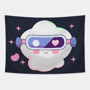 Cute Cyber Cloud Tapestry