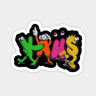 Kaws Bintang 8 Magnet