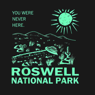 Roswell National Park UFO New Mexico T-Shirt