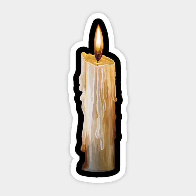 Be the Light Candle Sticker, Candle Stickers 