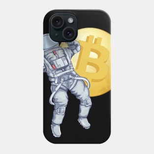 Bitcoin Hodl Naut BTC Mooning Crypto Phone Case