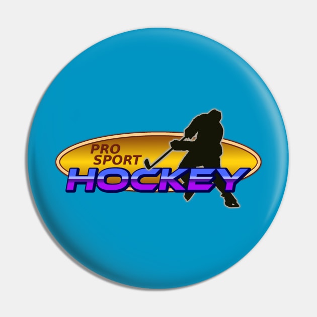 Retro Hockey Game Pin by euryoky