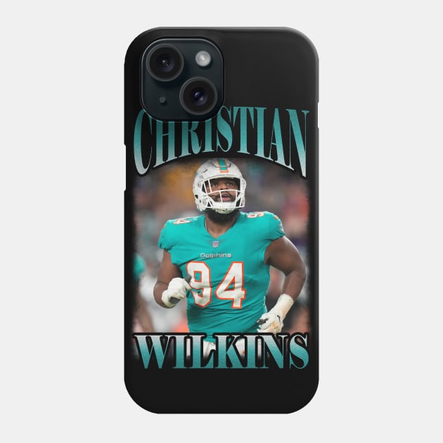 BOOTLEG CHRISTIEN WILKINS Phone Case by hackercyberattackactivity