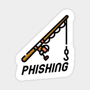 Phishing - Funny Hacker Hacking Magnet