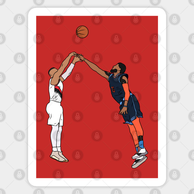 Damian Lillard Game Winner Over Paul George Damian Lillard