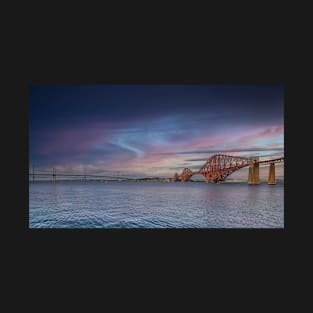 Forth Bridges Sunset T-Shirt