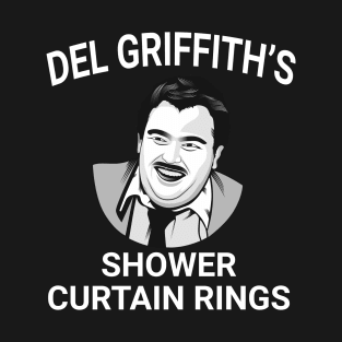 Del Griffith's Shower Curtain Rings T-Shirt