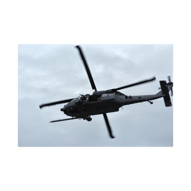 USAF Pavehawk helicopter passes overhead at Weybourne, Norfolk, UK by richflintphoto