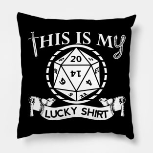 This is My Lucky Shirt DND Pillow