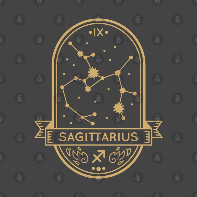 Sagitaruis Gold Sigil by MimicGaming