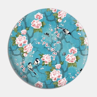 Chinoiserie birds Pin