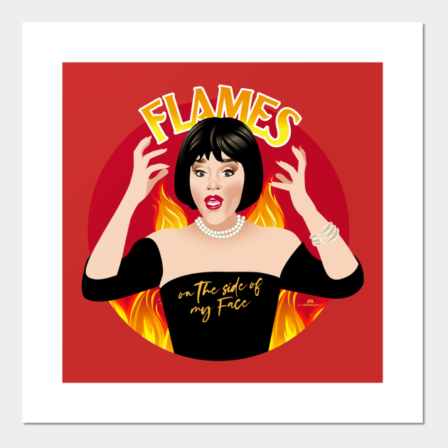 Flames On The Side Of My Face Clue Posters And Art Prints Teepublic Uk - Wall Art Crossword Clue Flames On The Side Of My Face Clue Posters And Art Prints Teepublic Uk - Wall Art Crossword Clue