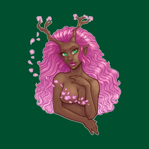 Cherry Blossom Dryad by Kylana