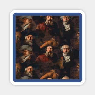 Rembrandt Paintings Mashup Magnet