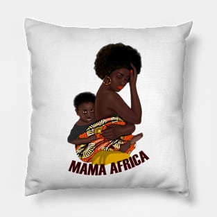 Mom and son. Mama Africa, Best mom ever, Mom of the year, Mother's day gift idea. Pillow