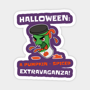 Halloween and pumpkin extravaganza Magnet