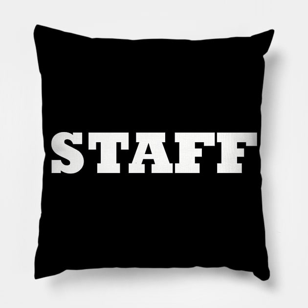 Staff Pillow by Designzz