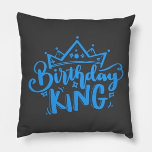 Birthday King Pillow