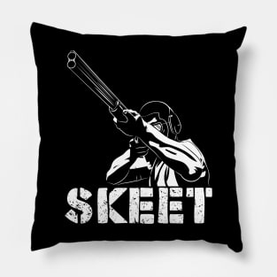 Clay Pigeon Trap Shooting Gifts Pillow