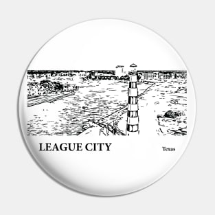 League City Texas Pin