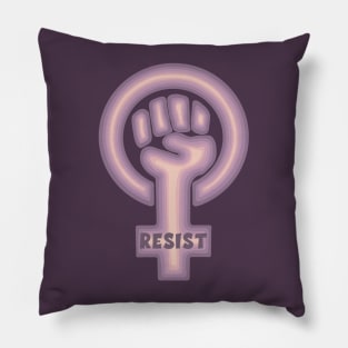 Feminist Symbol - Resist Pillow