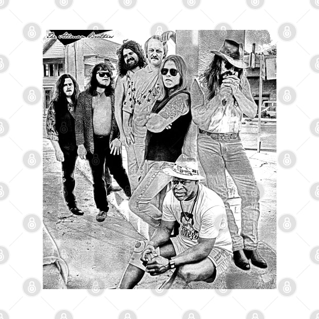 The Allman Brothers by idontwannawait