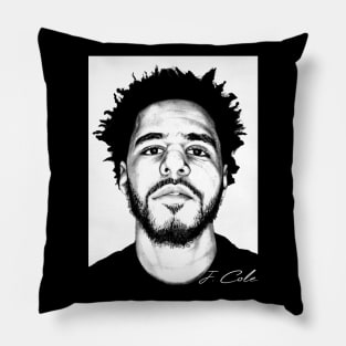 Portrait - J.Cole Pillow