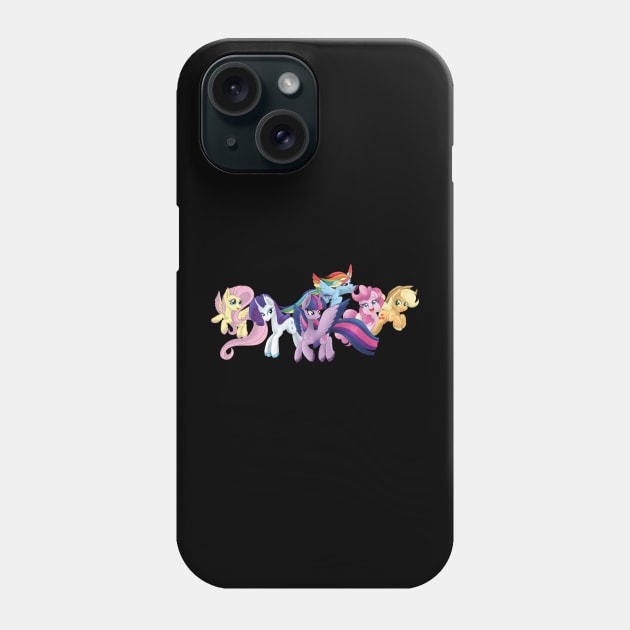 My Little Pony Mane Six Phone Case by Boyanton Designs