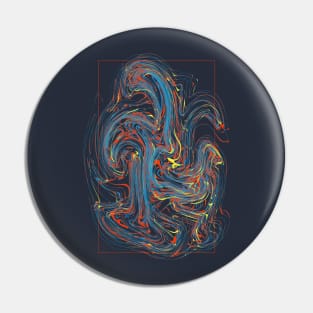 Abstract swirls Pin