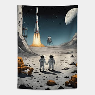 Rocket Men Tapestry