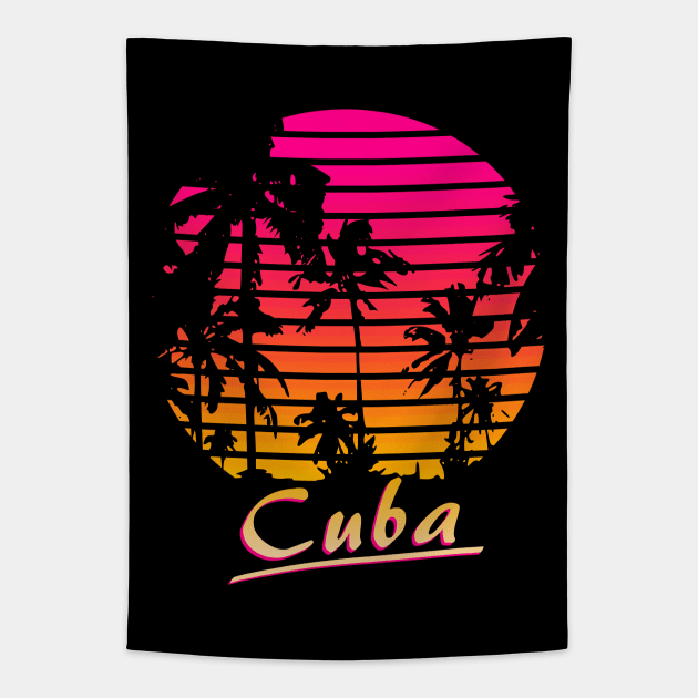 Cuba Tapestry by Nerd_art